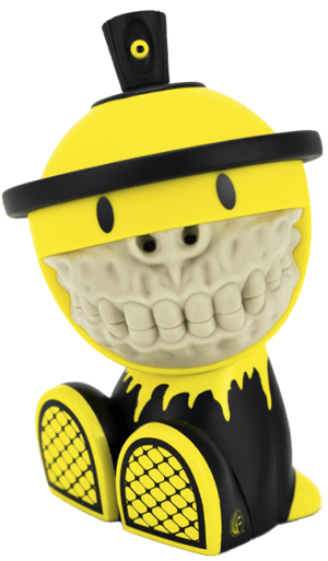 Grinbot OG Yellow – Ron English x Czee13 Statue