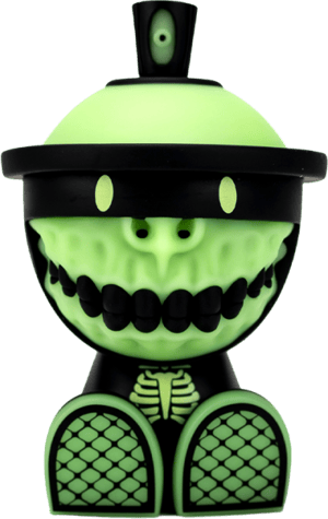 Grinbot GID Clutter Studios Collectible Figure Image