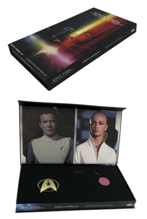 Ilia Sensor and Command Insignia Set Prop Replica