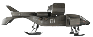 Aliens UD-4 Cheyenne Dropship Model
