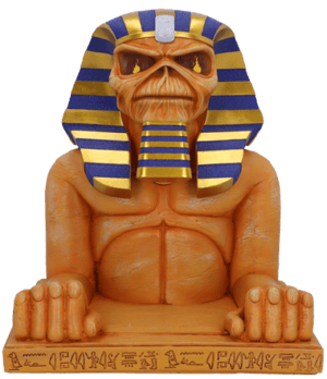 Iron Maiden Powerslave Bust Box Iron Maiden Office Supplies Image