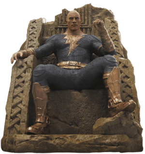 Black Adam Statue