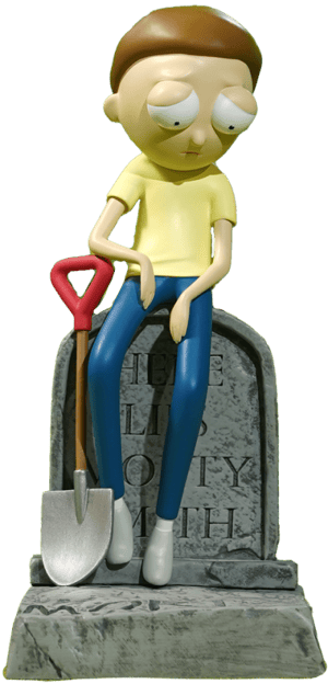 Tragedy Stone Magnetic Paperclip Holder Office Supplies