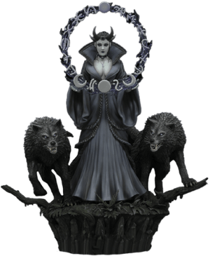Moonwitch Statue