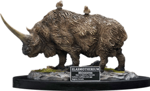 Elasmotherium Rhino (Brown Version) Statue