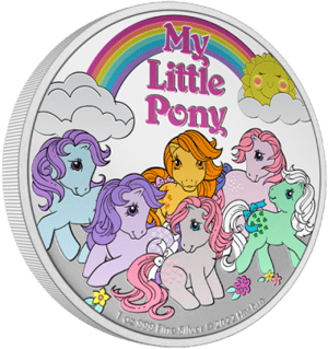 My Little Pony 1oz Silver Coin Silver Collectible