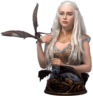 Daenerys Targaryen Life-Size Bust