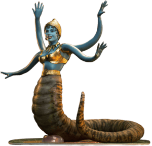 Snake Woman (Naga) Statue