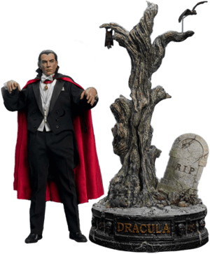 Bela Lugosi as Count Dracula Statue