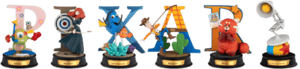 Pixar Alphabet Art Series Disney Diorama Image