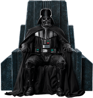 Darth Vader on Throne Statue