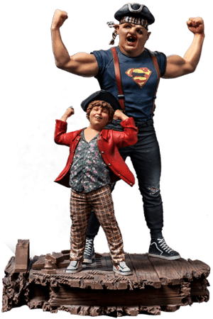 Sloth and Chunk Statue