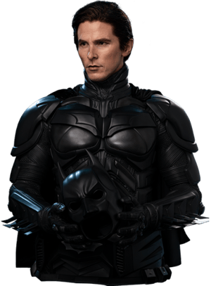 The Dark Knight Trilogy Batman Life-Size Bust