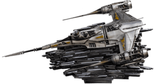 Mando's N-1 Starfighter Statue
