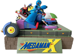 Mega Man X On Ride Chaser Diorama