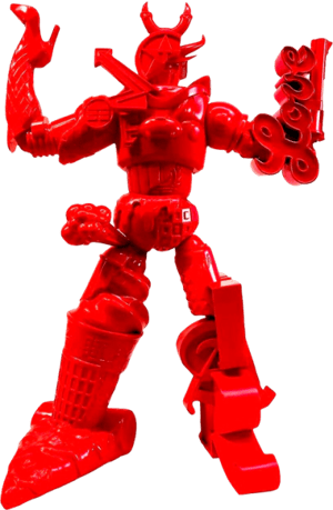 Vice Lord - Red Tristan Eaton Resin Collectible Image
