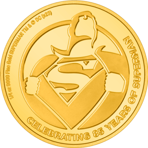 Superman 85th Anniversary ¼oz Gold Coin Gold Collectible