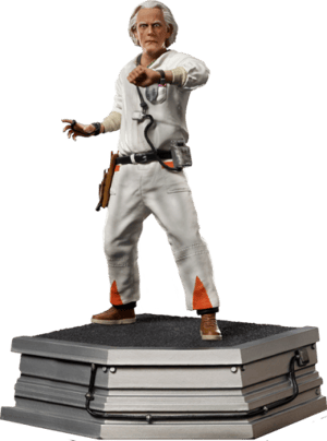 Doc Brown 1:10 Scale Statue