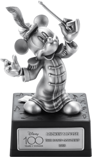 Mickey Mouse 1935 Figurine Pewter Collectible