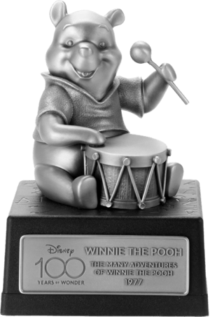 Winnie the Pooh 1977 Figurine Pewter Collectible