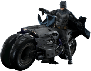 Batman and Batcycle Sixth Scale Figure Set