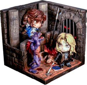 Castlevania: Alucard Vs. Richter Belmont DioCube Diorama
