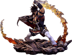 Sol Badguy - The Bounty Hunter Guilty Gear Diorama Image