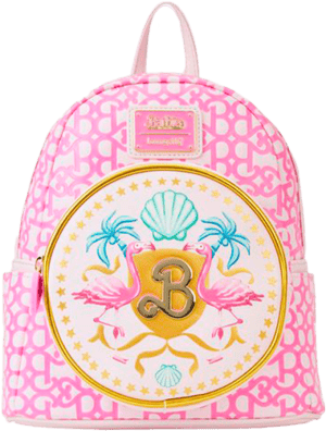 Barbie Movie Logo Mini Backpack Barbie Backpack Image