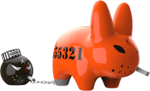 Buddies 4 Lyfe Smorkin Labbit  Vinyl Collectible Image
