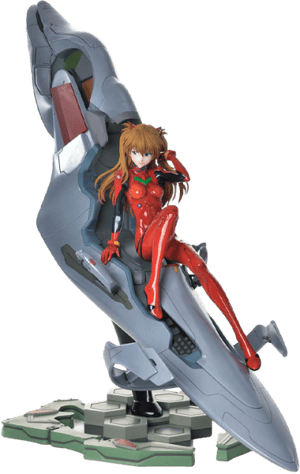 Asuka Shikinami Langley (Bonus Version) Evangelion Quarter Scale Statue Image