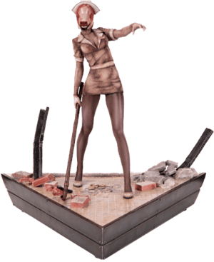 Bubble Head Nurse Silent Hill 2 Statues Image