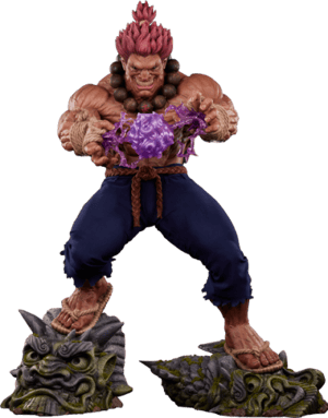 Akuma Street Fighter Statues Image