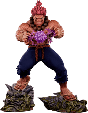 Akuma Street Fighter Statues Image