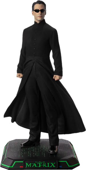 Neo The Matrix Quarter Scale Statue Image