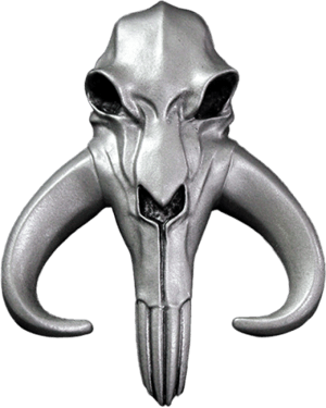 Beskar Mythosaur Skull Magnet Star Wars Office Supplies Image