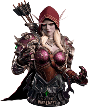 Sylvanas Windrunner Warcraft Life-Size Bust Image