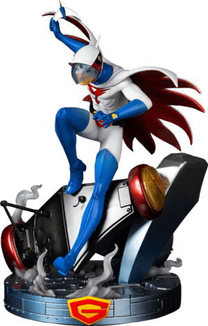 Ken the Eagle, The Leader of the Science Ninja Team Gatchaman Polystone Statue Image