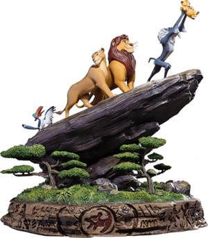 Lion King Deluxe Disney 1:10 Scale Statue Image