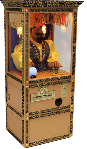 Zoltar Speaks Fortune Teller Machine Zoltar Speaks Scaled Replica Image