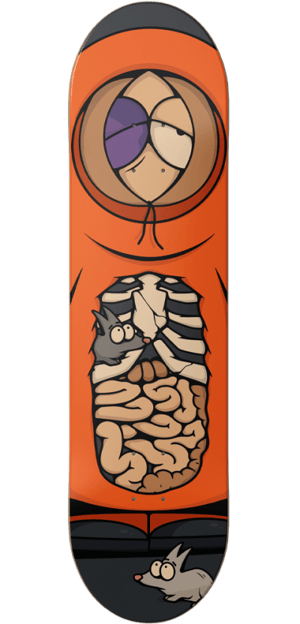Dead Kenny South Park Skateboard Deck Image