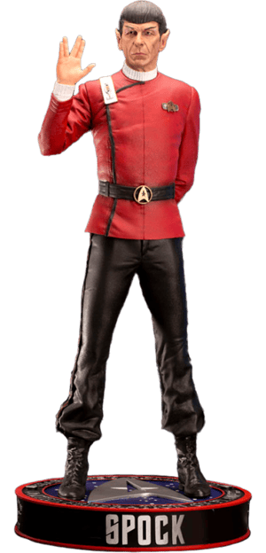 Spock Star Trek Quarter Scale Statue Image