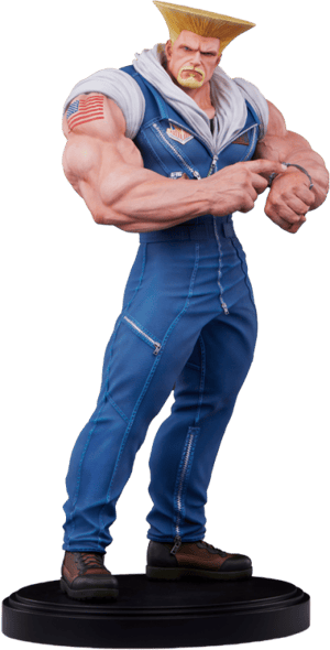 Guile Street Fighter Quarter Scale Statue Image
