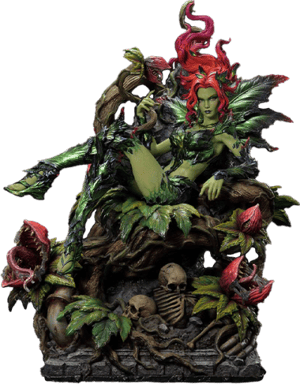 Poison Ivy Seduction Throne DC Comics Quarter Scale Statue Image