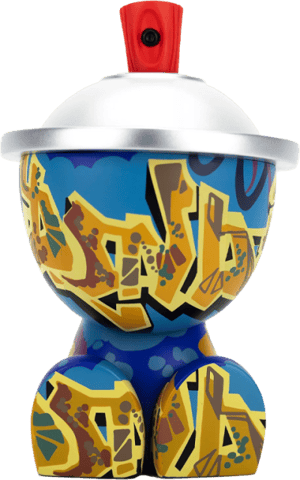 East Coast Legends - Dondi White 5oz Canbot Clutter Studios Collectible Figure Image