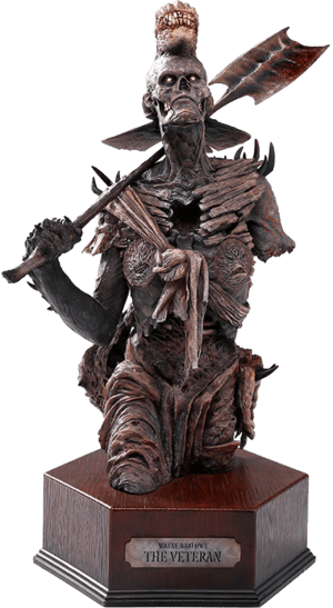 The Veteran (Flaming Cut Edition) Zenpunk Collectibles Legendary Scale™ Bust Image