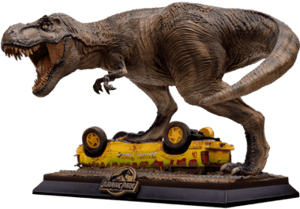 T-Rex Attack Jurassic Park Collectible Figure Image