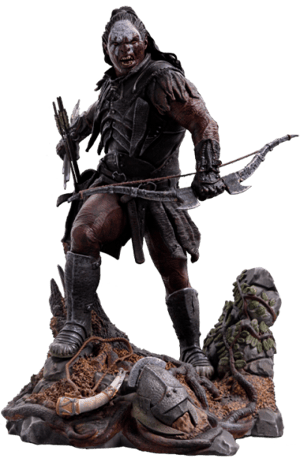 Lurtz Uruk-Hai Leader The Lord of the Rings 1:10 Scale Statue Image