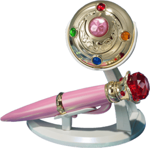 Transformation Brooch & Disguise Pen Set (Brilliant Color Edition) Sailor Moon Replica Image