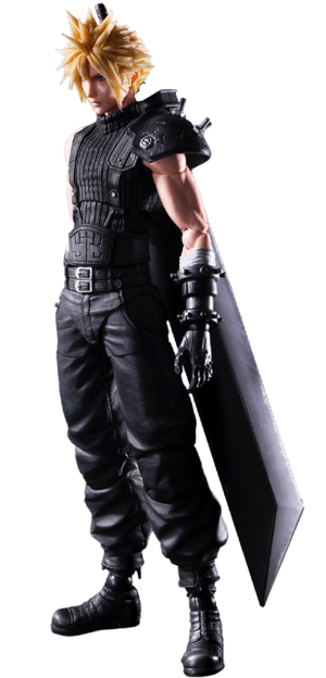 Cloud Strife Final Fantasy Action Figure Image