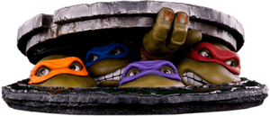 TMNT - Underground Teenage Mutant Ninja Turtles Diorama Image